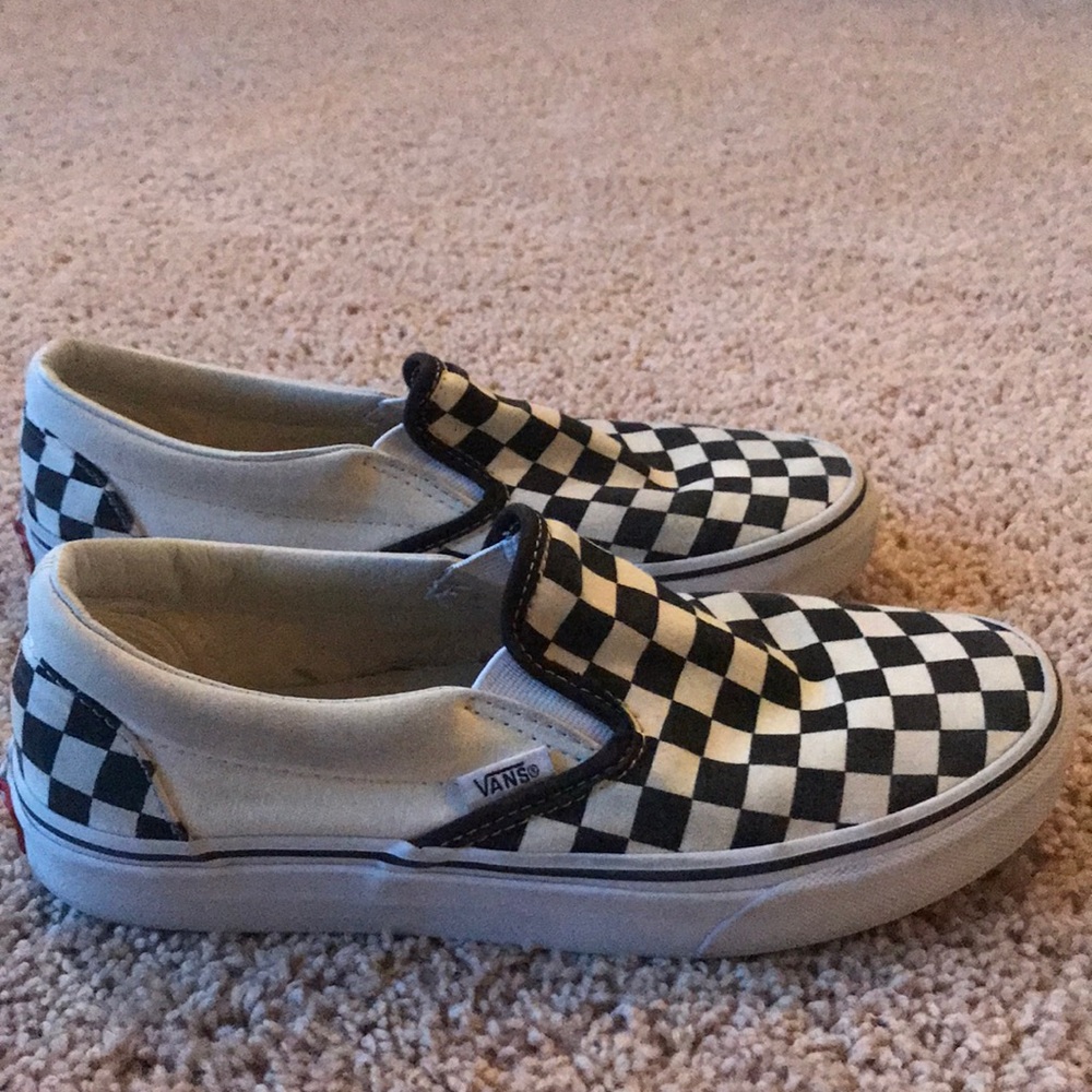 Checkered Vans